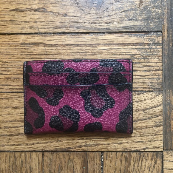 SOLD 🛑 COACH OCELOT CARD CASE - Picture 4 of 4